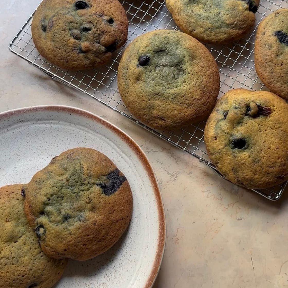 Blueberry cookies🫐 