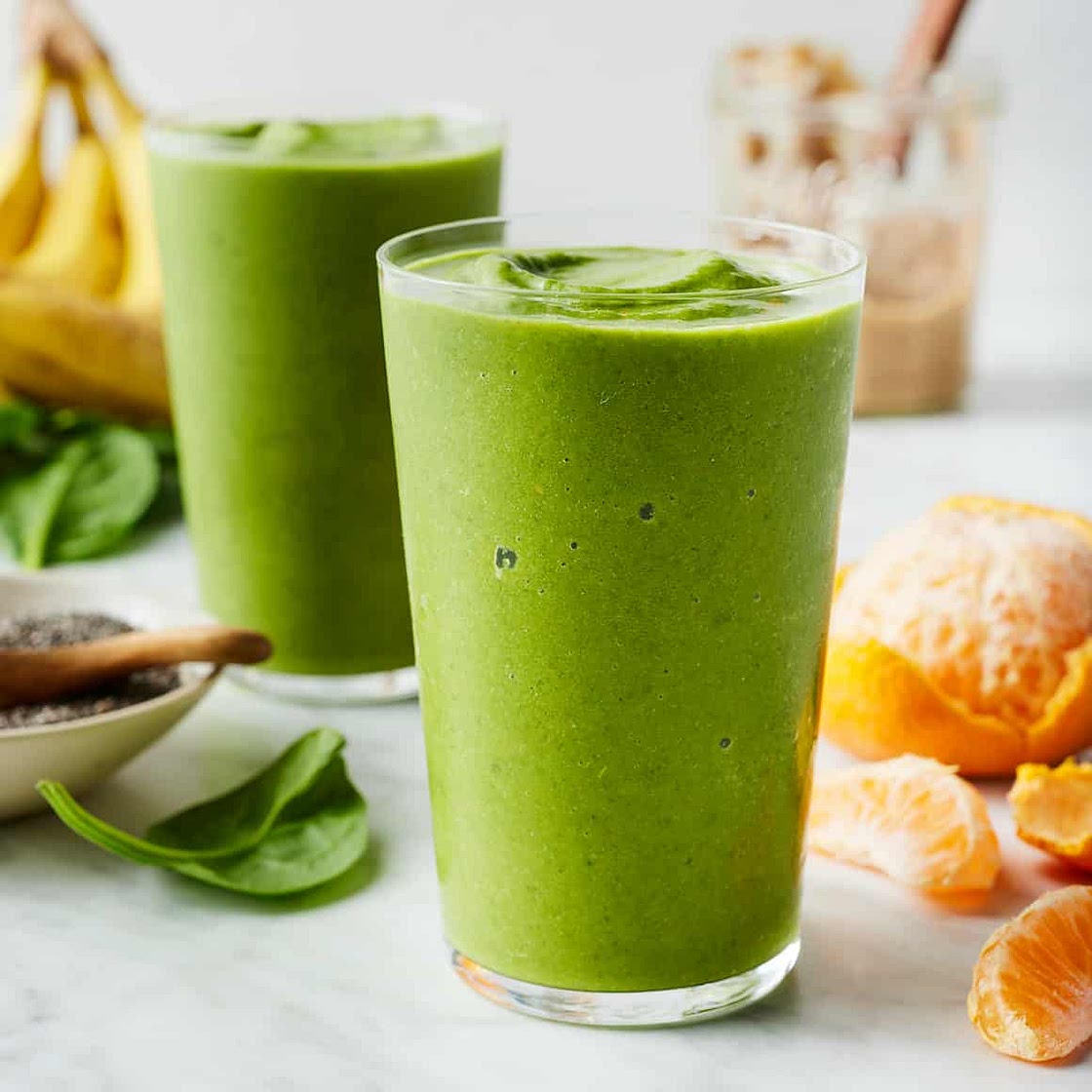 Supercharged green smoothie