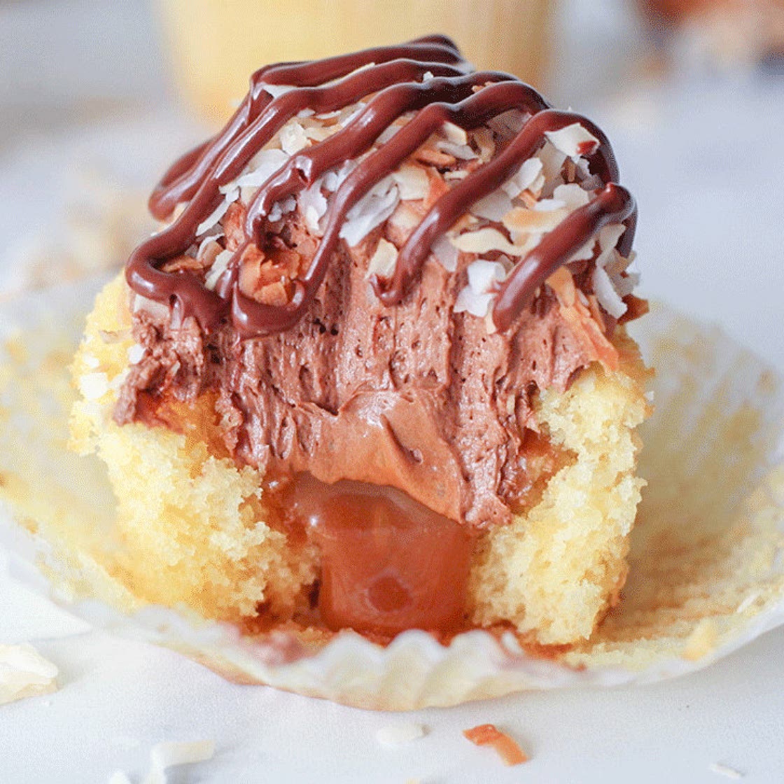 The Best Easy Samoas Cupcakes - healthy life