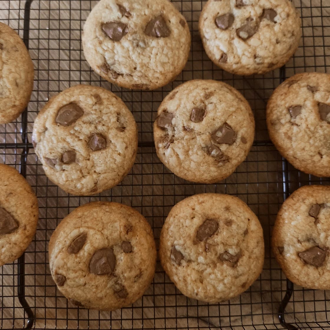 The Easiest Chocolate Chip Cookies