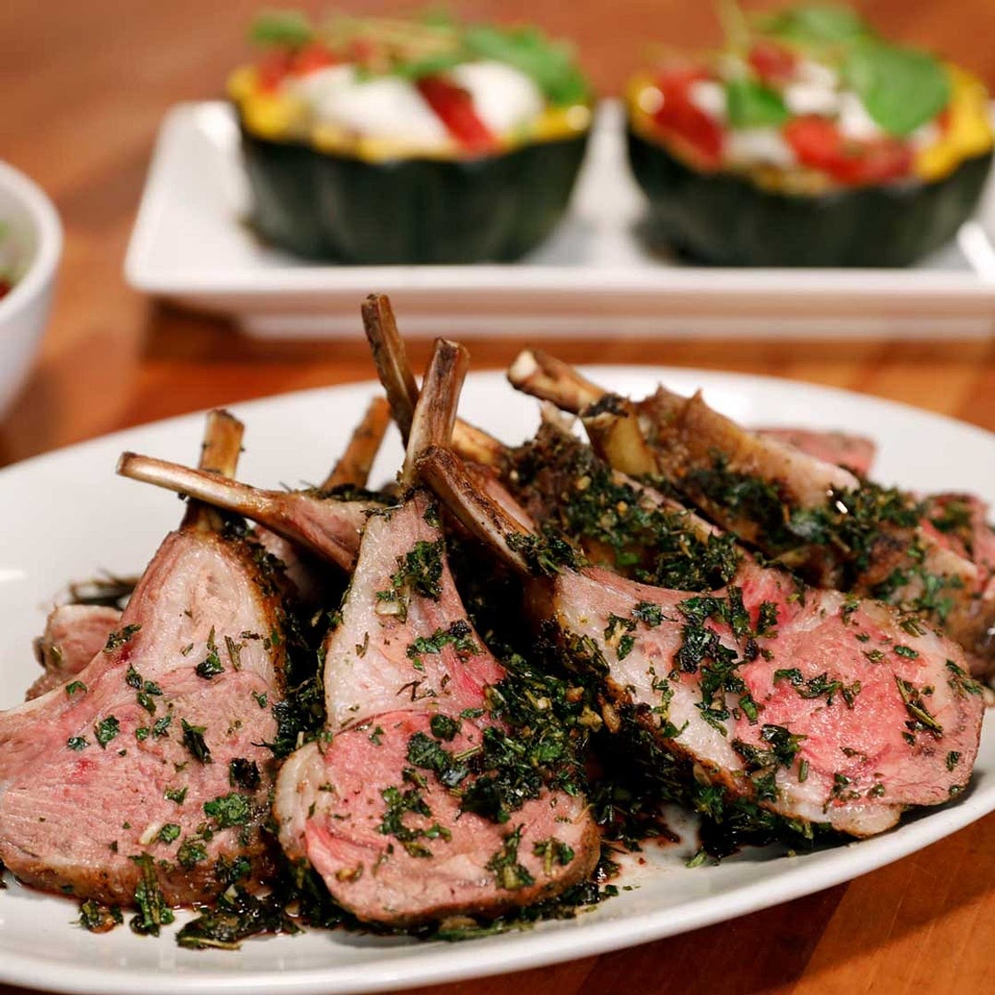 Roasted Rack of Lamb