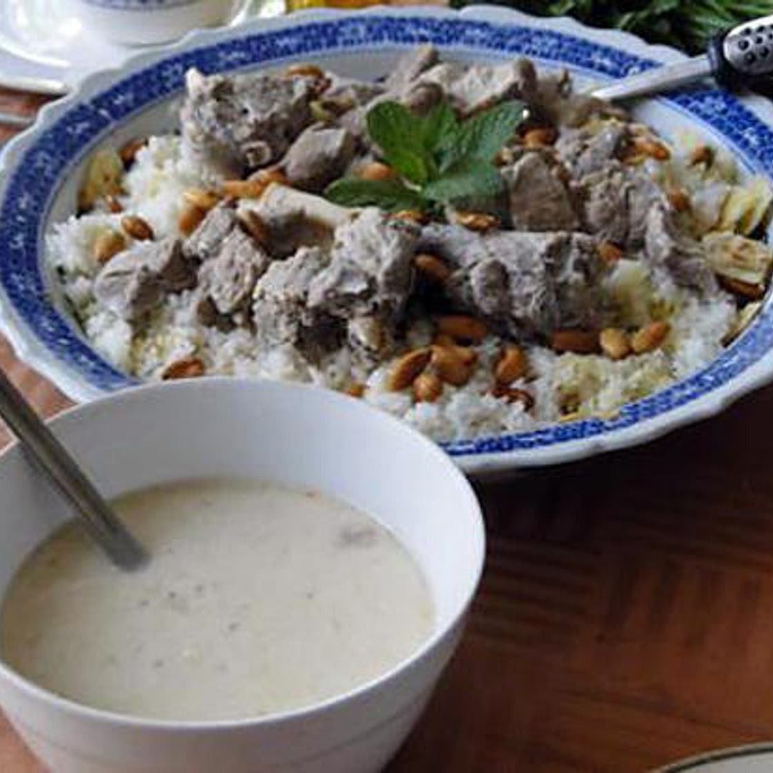 Mansaf (plat national de Jordanie)