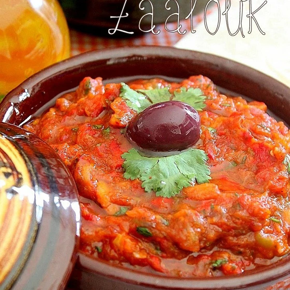 Zaalouk d'aubergine, recette marocaine facile