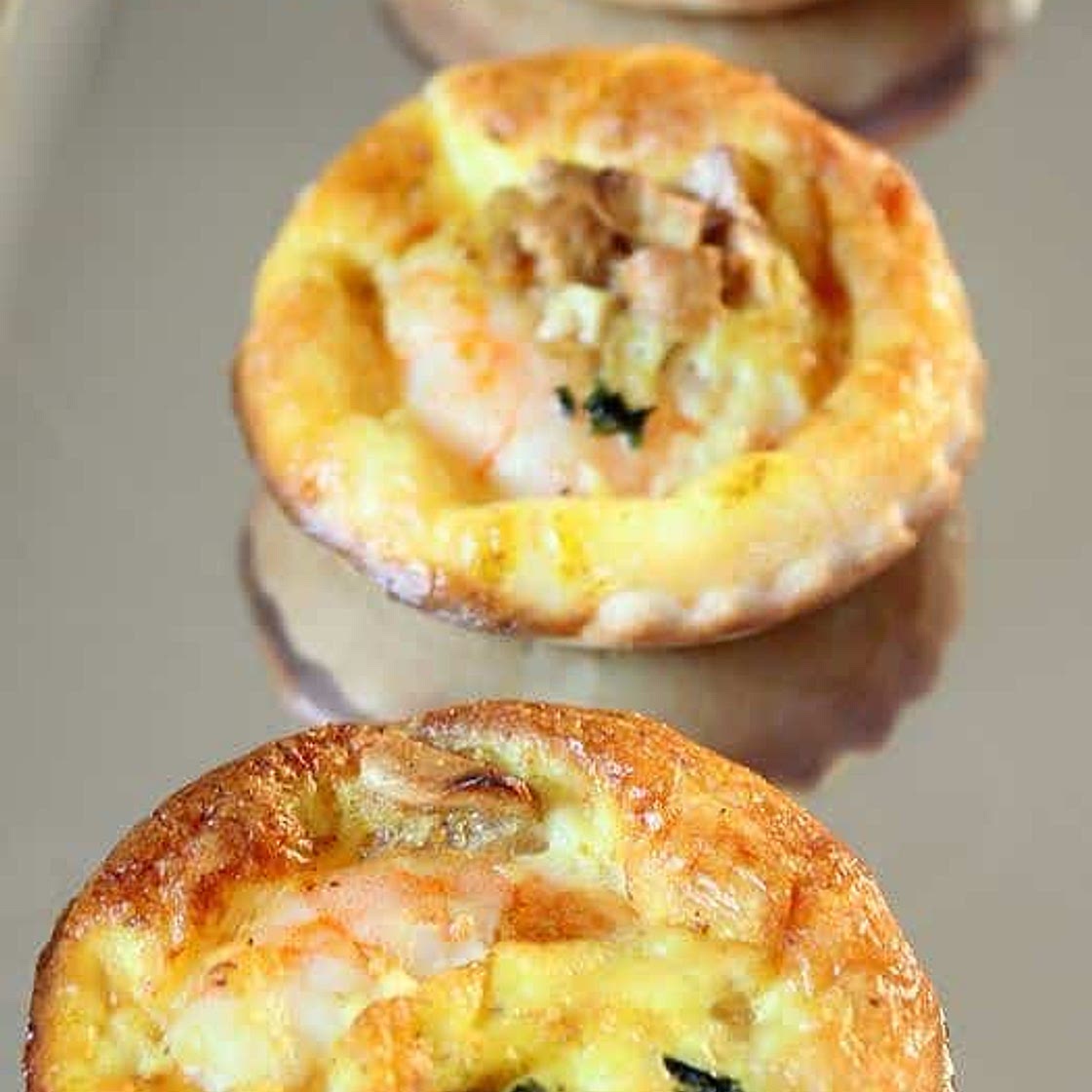 Tartelettes Apéritives Salées Crevettes et Noix de Cajou