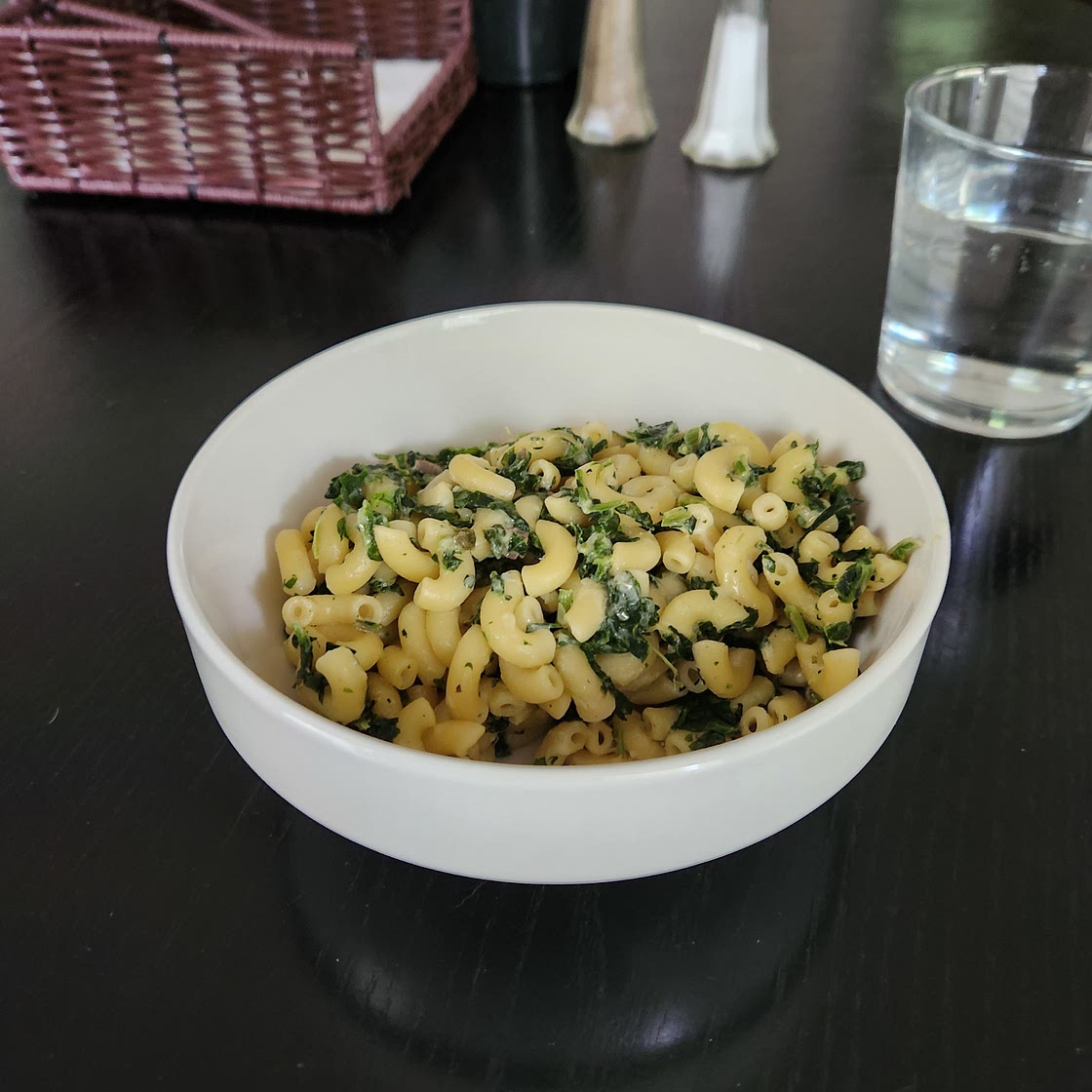 Creamy Mushroom and Spinach Mac
