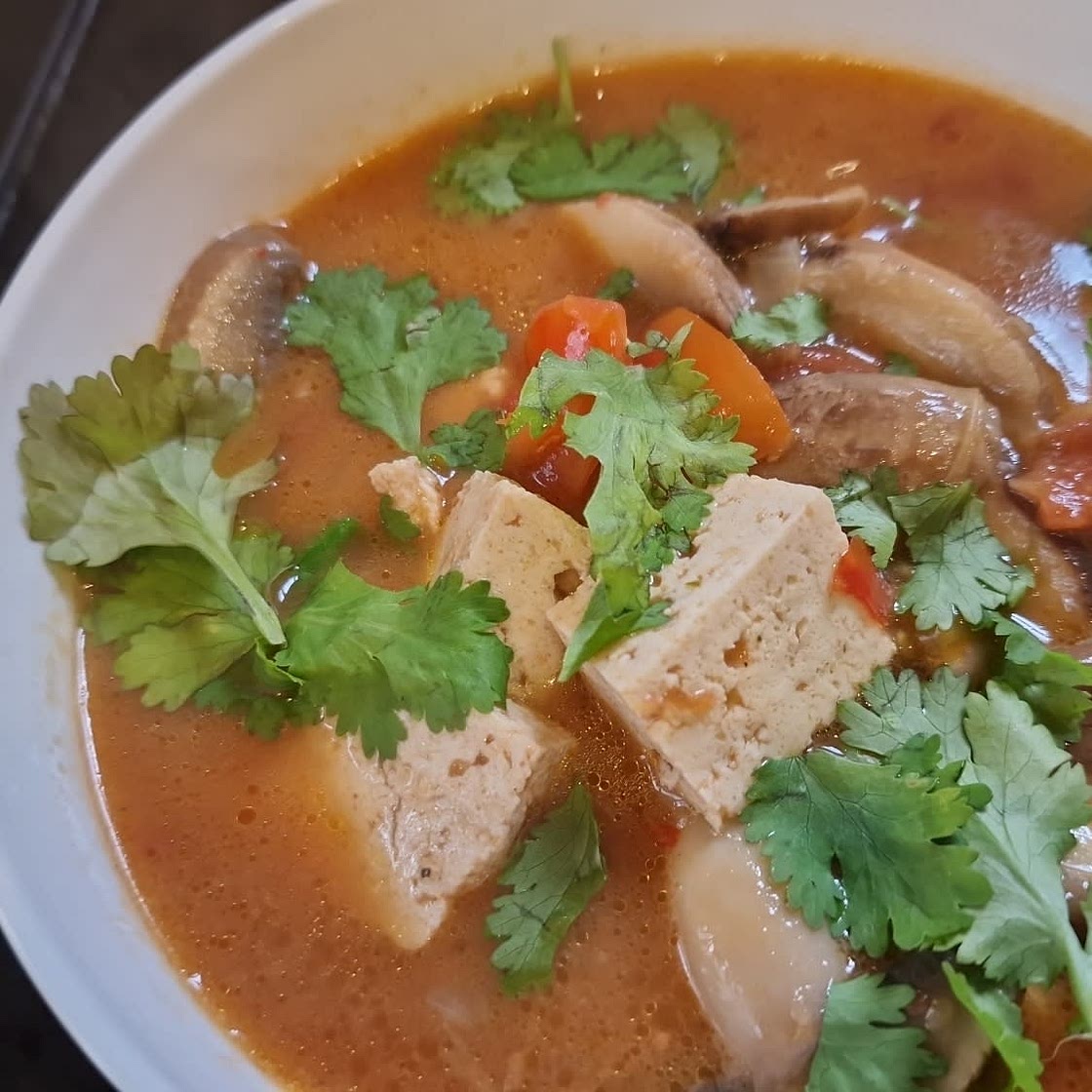Vegan Tom Yum Soup