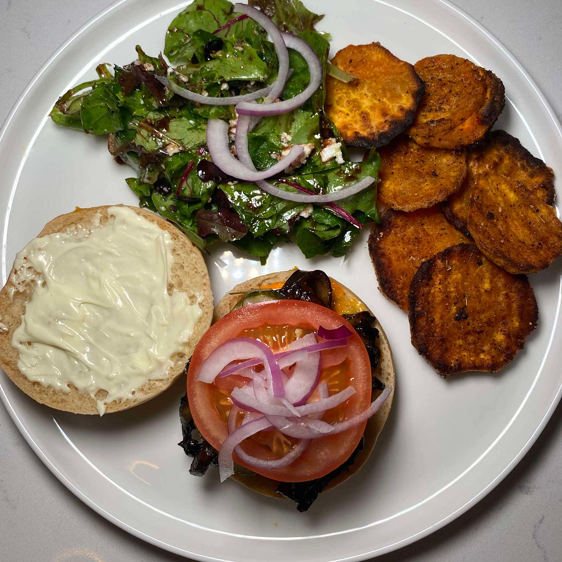 Portobello Mushroom Burgers