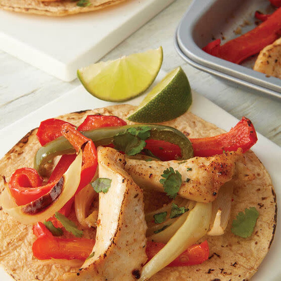 Sheet Pan Chicken Fajitas