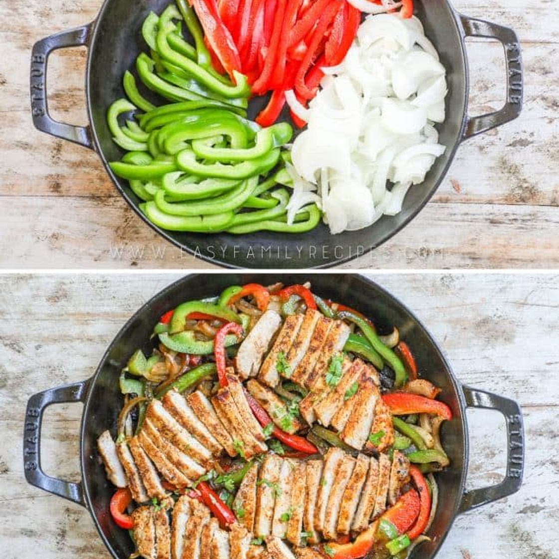 Pork Fajitas (in 15 minutes!) Dairy Free