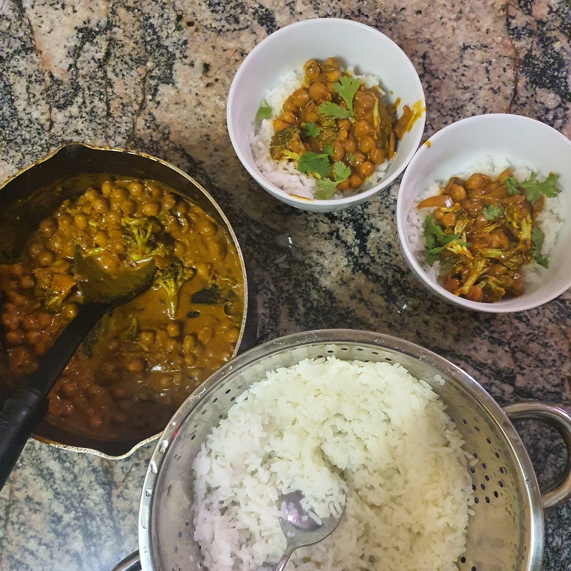 Easy Chickpea Tikka Masala