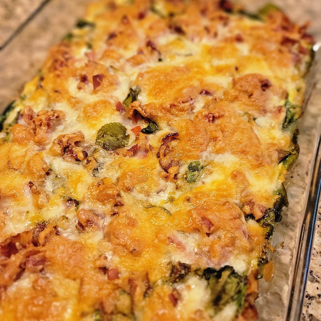 Low carb Garden breakfast casserole