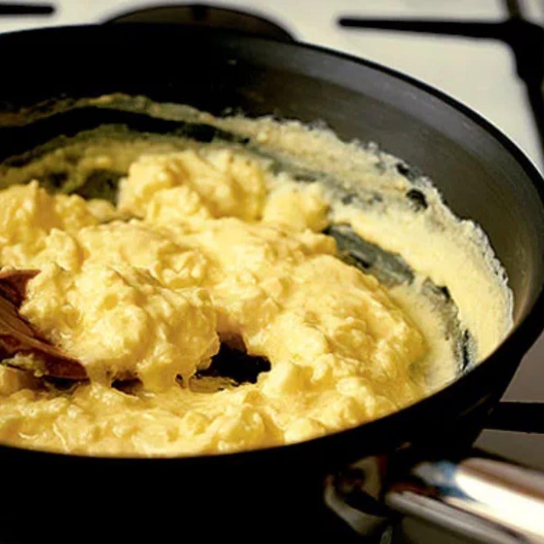 Perfect scrambled eggs recipe 