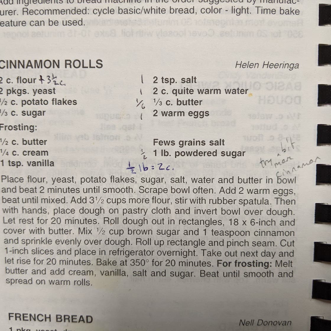 Cinnamon Rolls