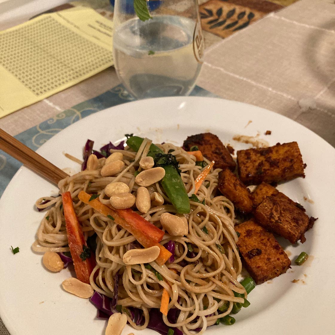 Thai Peanut Noodle Salad Recipe