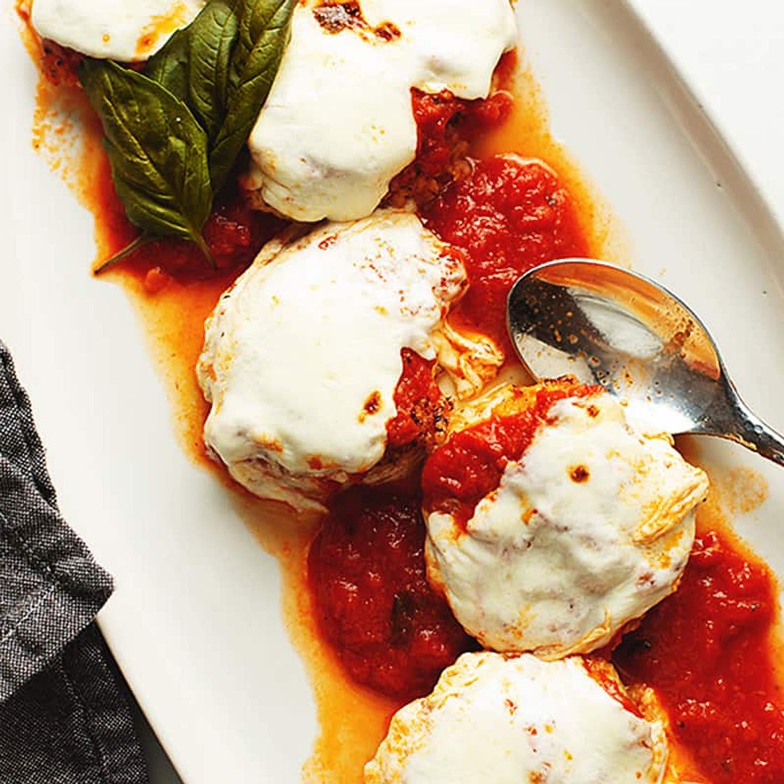 Keto Chicken Parmesan - 4 Net Carbs!
