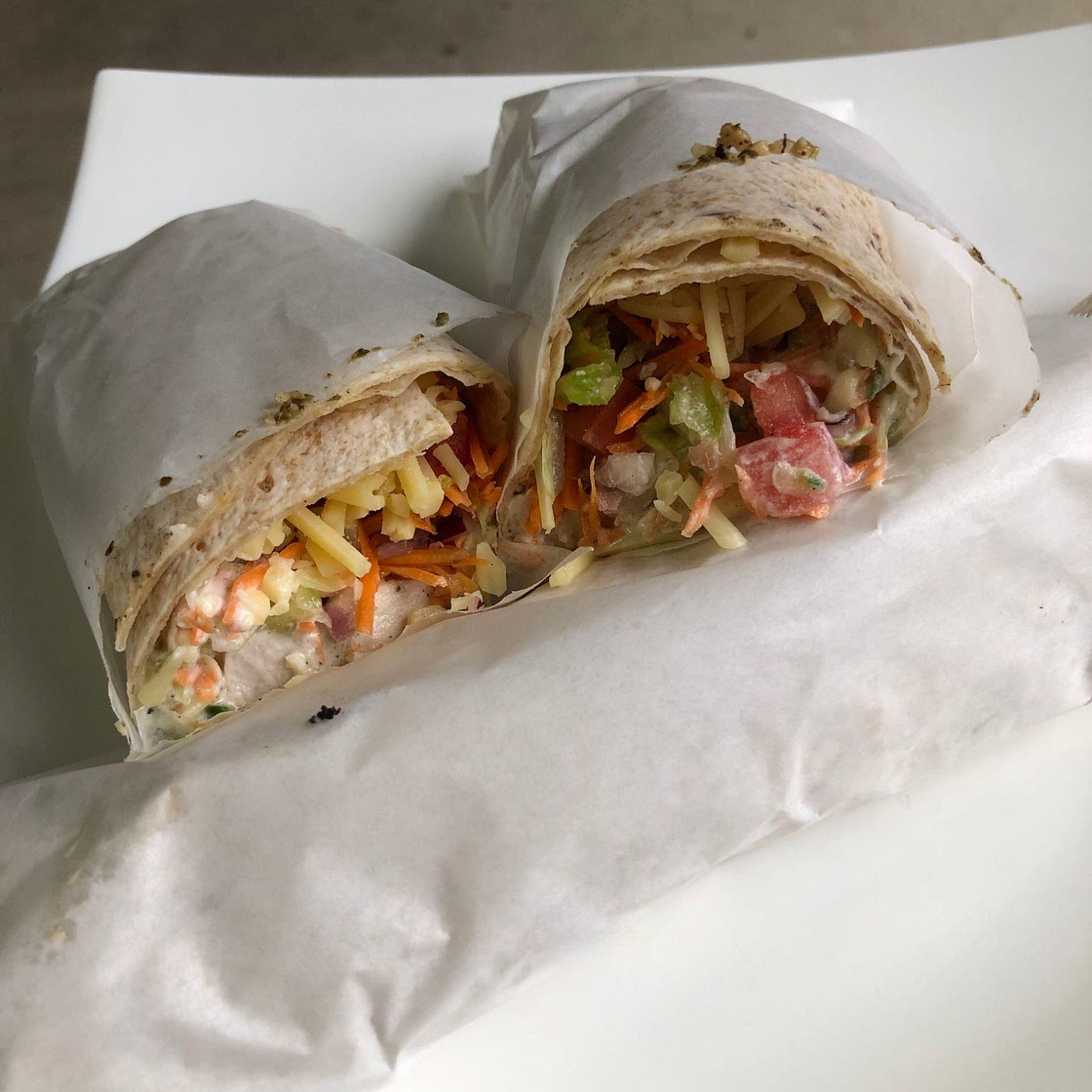 Lactose-Free Greek Chicken Gyros with Tzatziki