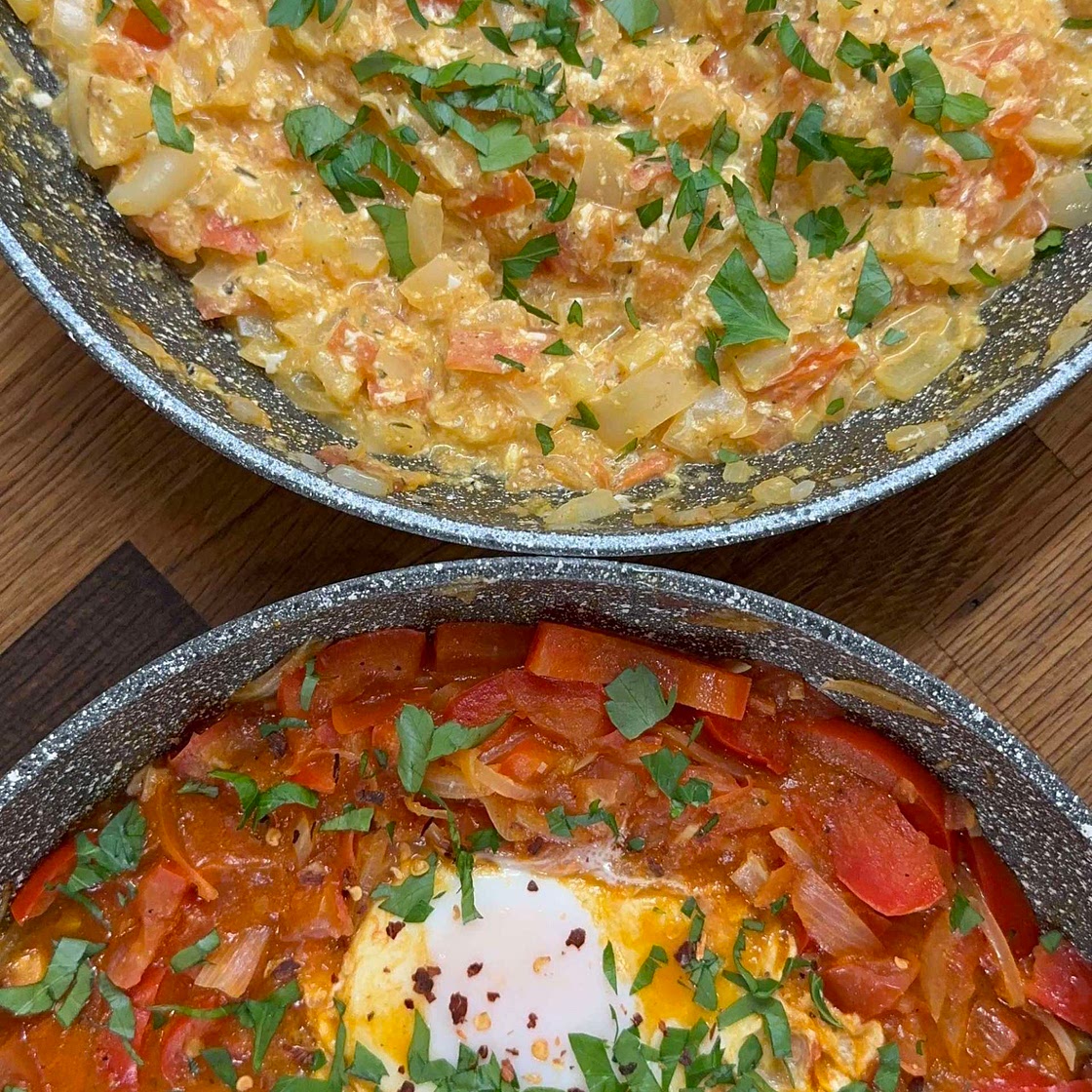 Menemen - Turkish Scrambled Eggs