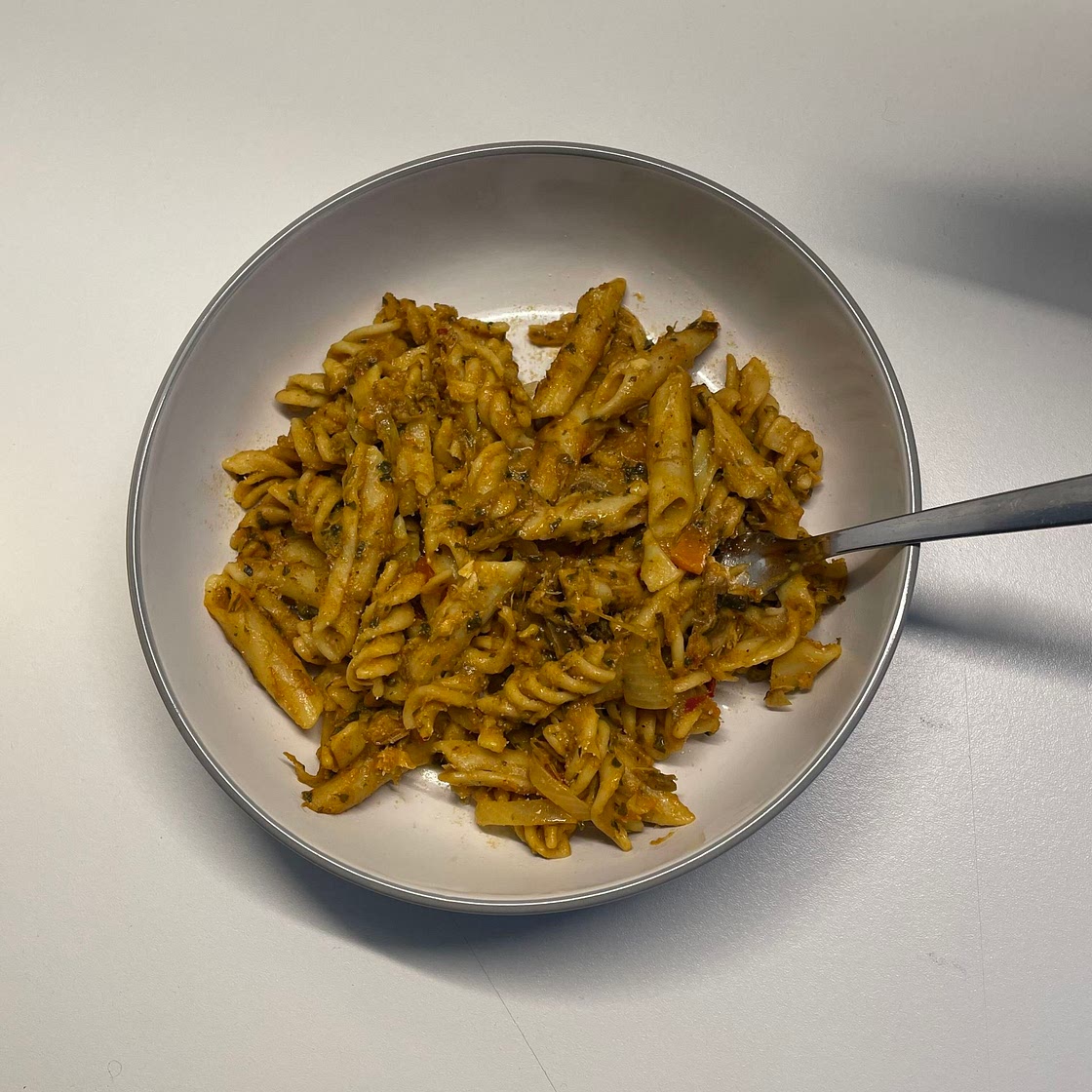 Mackerel pasta
