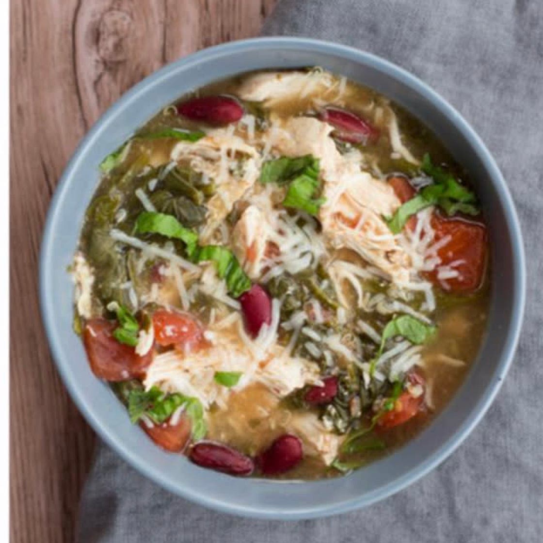 Italian Chicken and Quinoa Soup