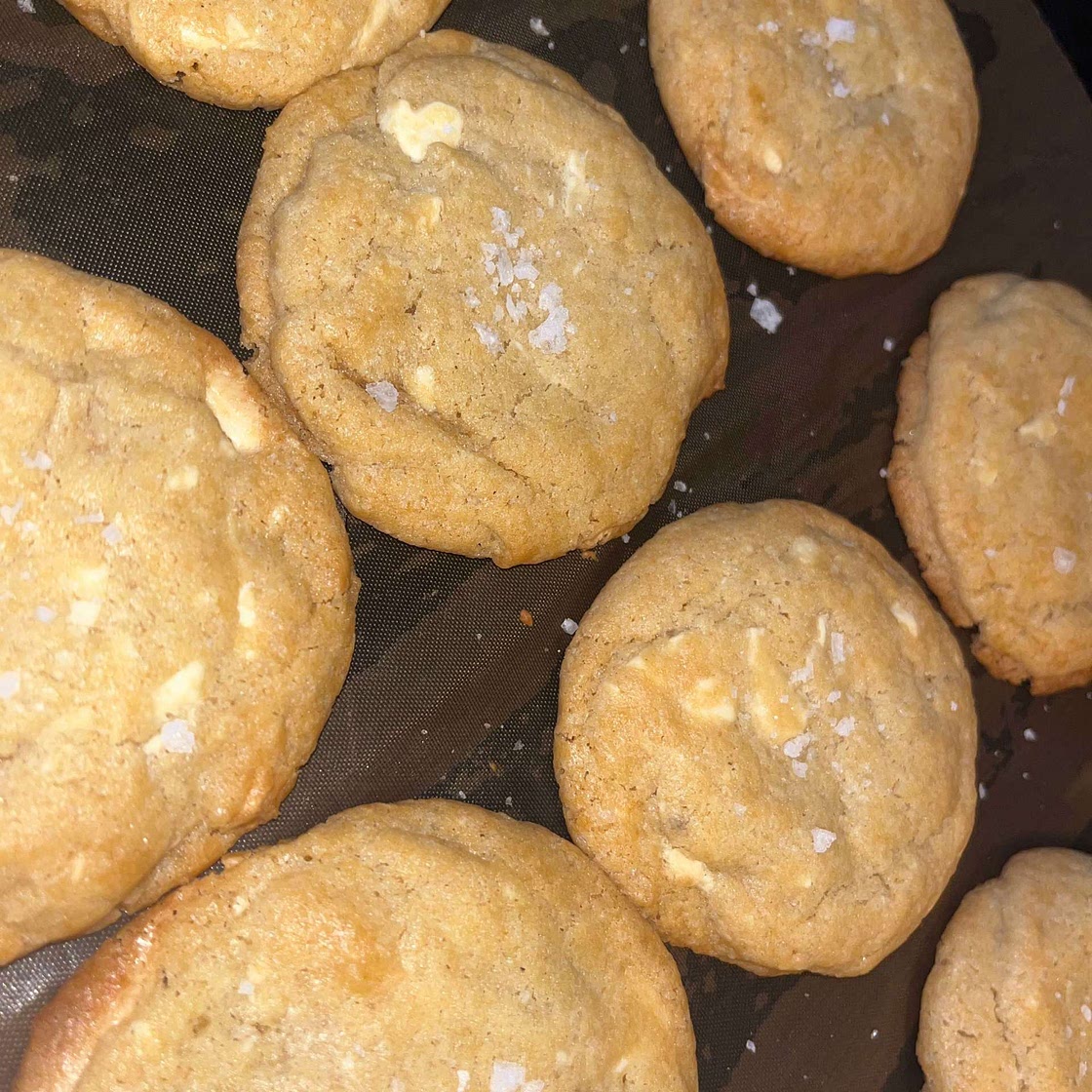 White Chocolate Chip Cookies
