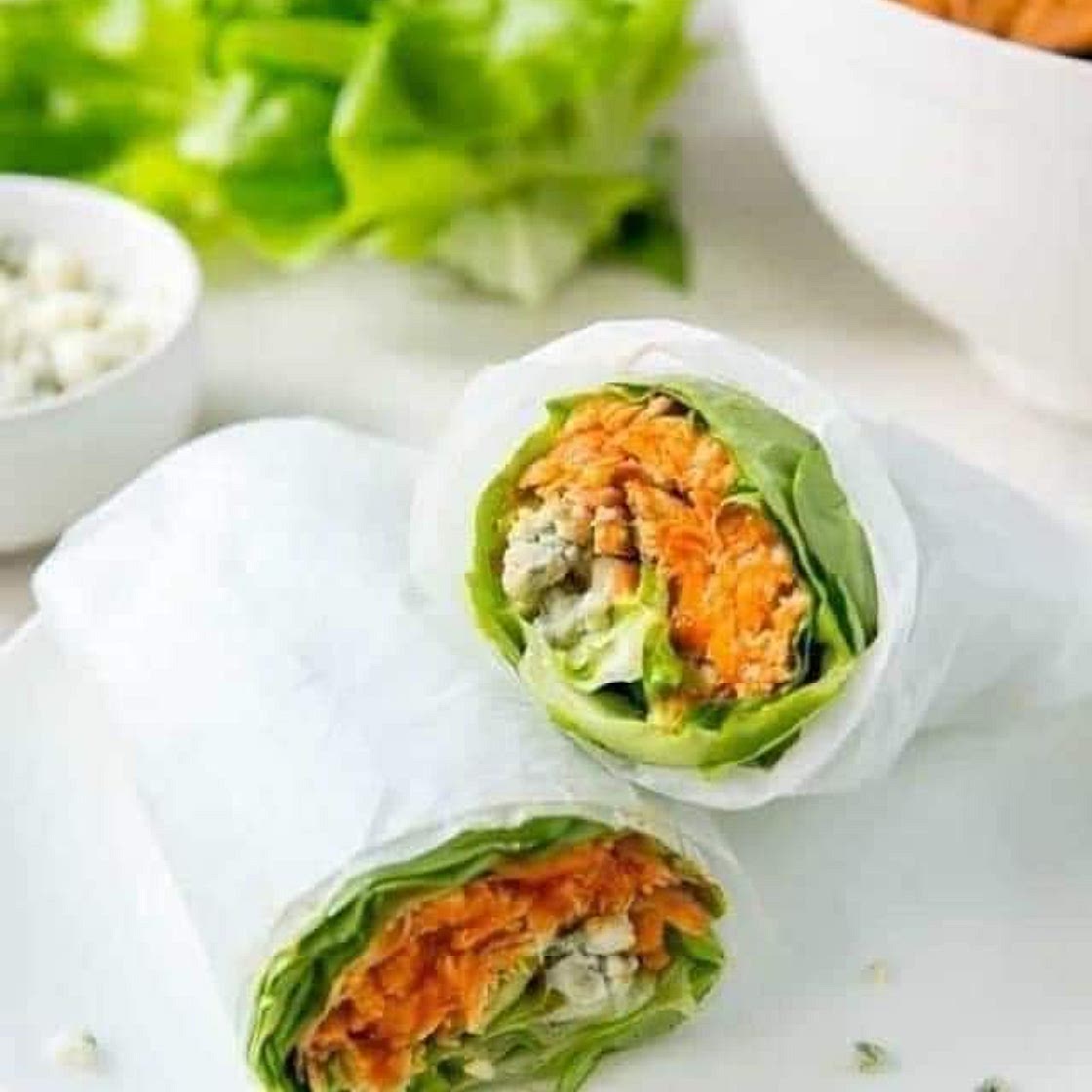 BUFFALO CHICKEN WRAPS