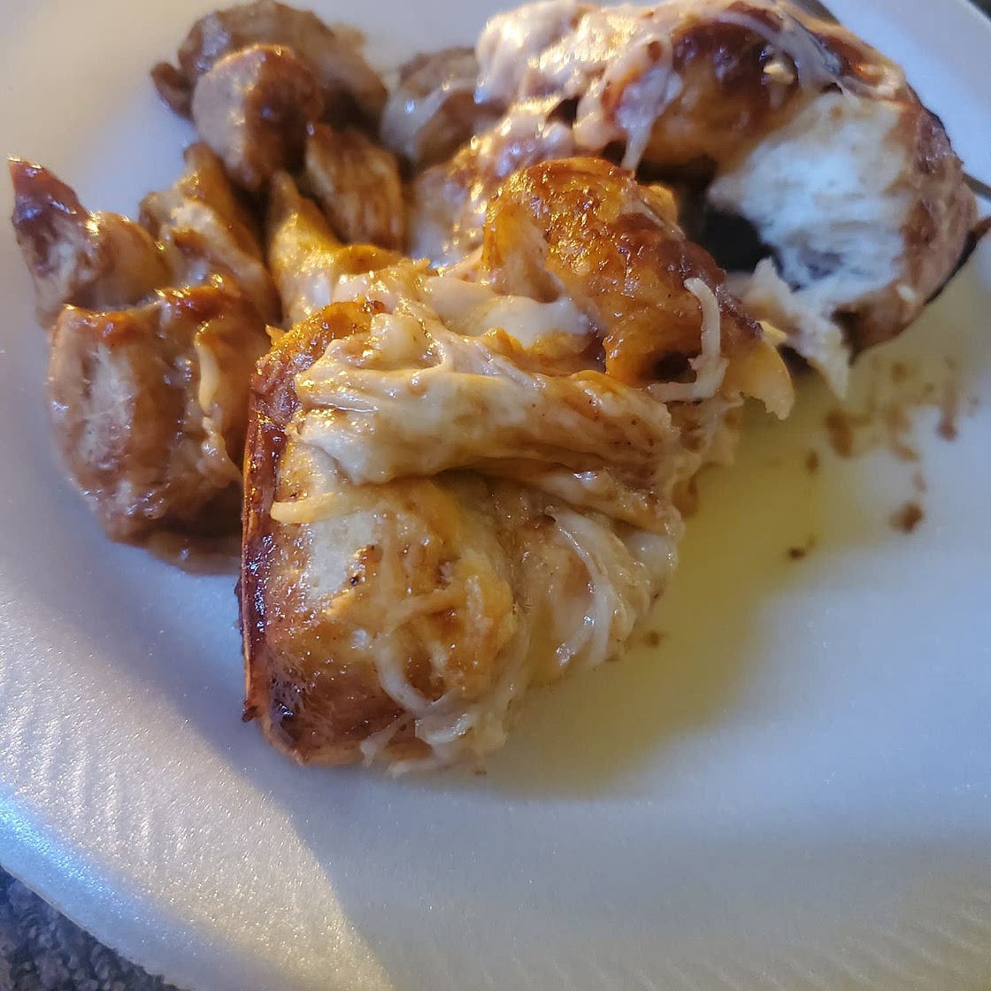 Barbecue Chicken Bubble-Up Bake