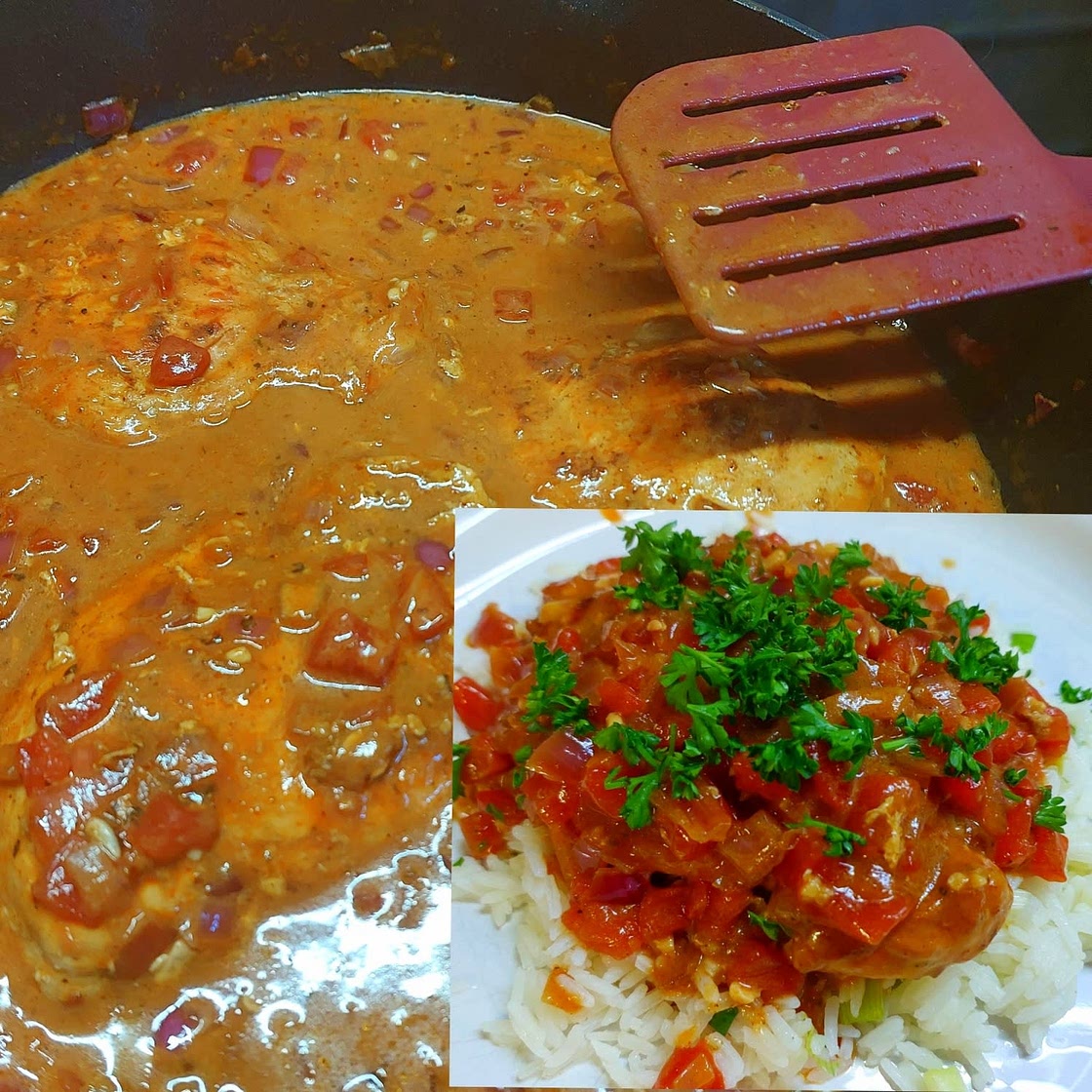 Stovetop Coconut Milk Chicken Breasts