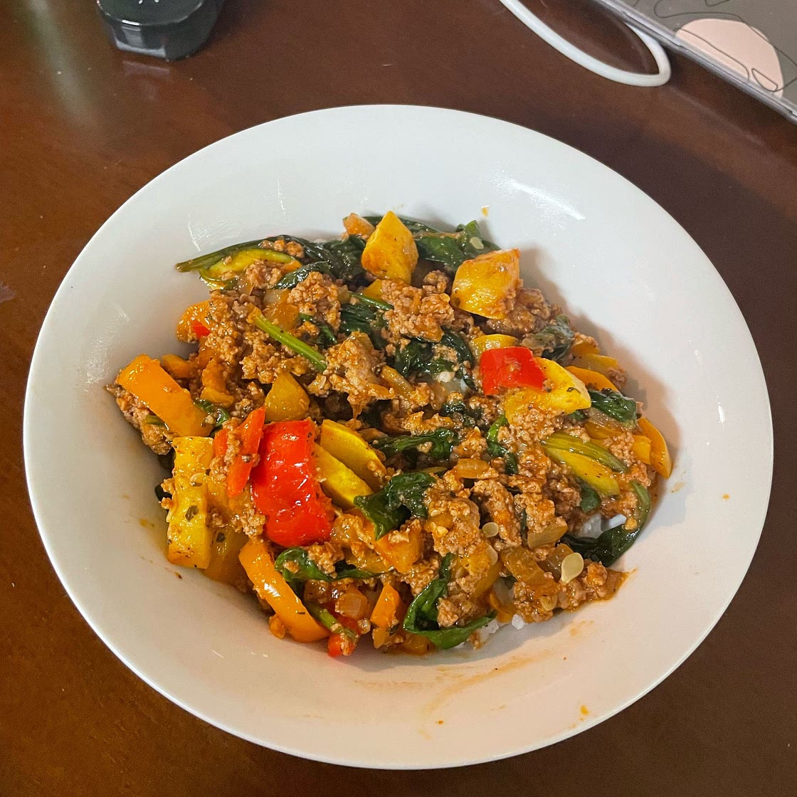 Easy Turkey & Zucchini Skillet
