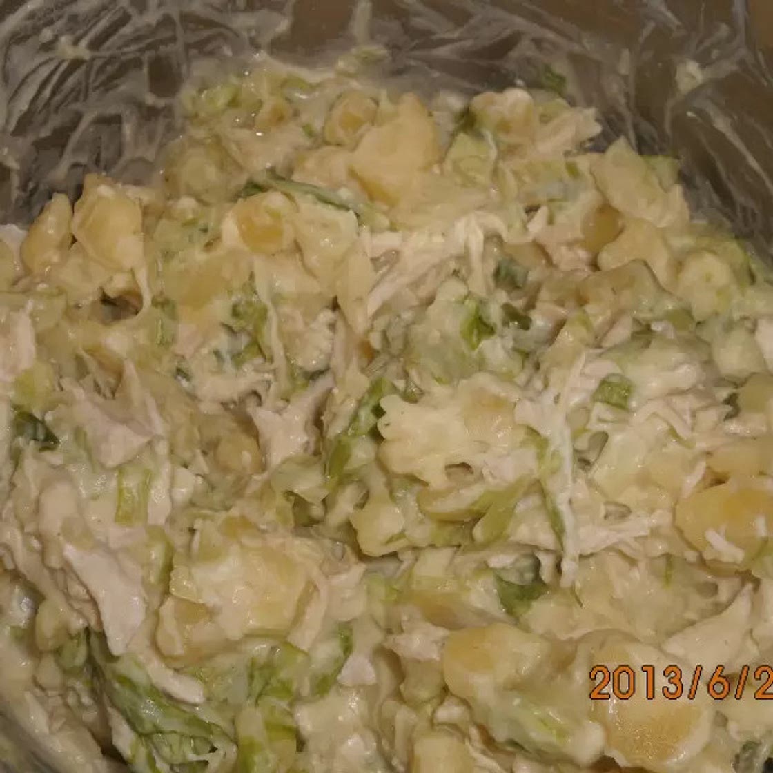 Ensalada de Pollo Súper Fácil
