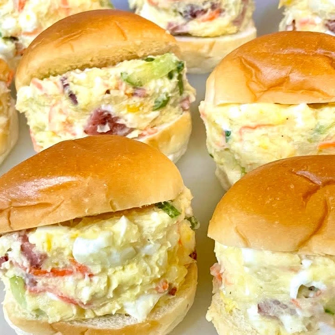 사라다빵 (Salad Bread Recipe)