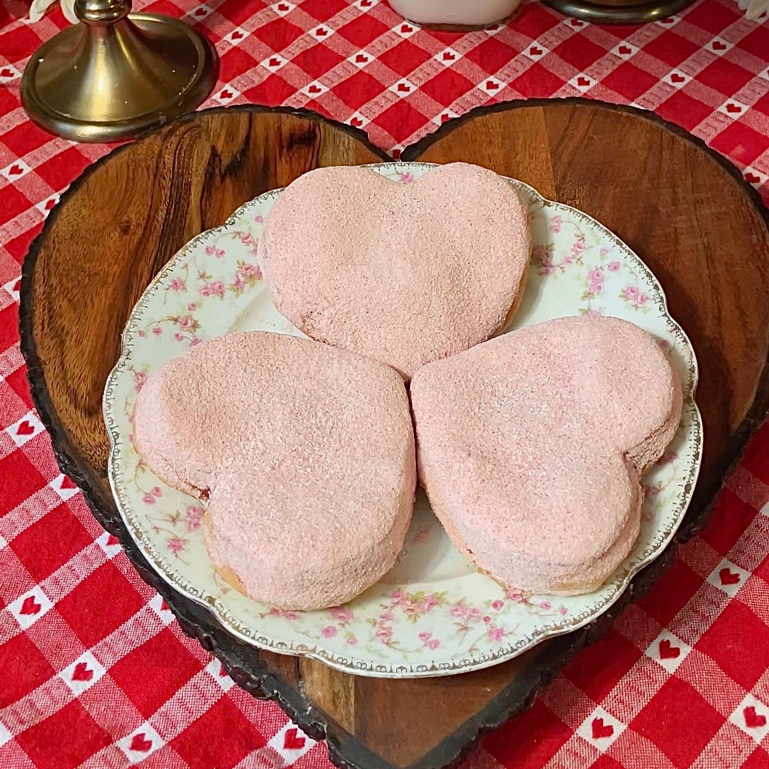 Strawberry donuts 