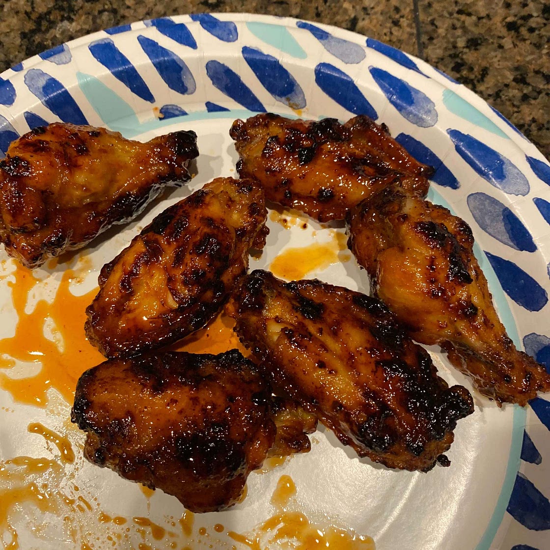 Honey Hot Chicken Wings