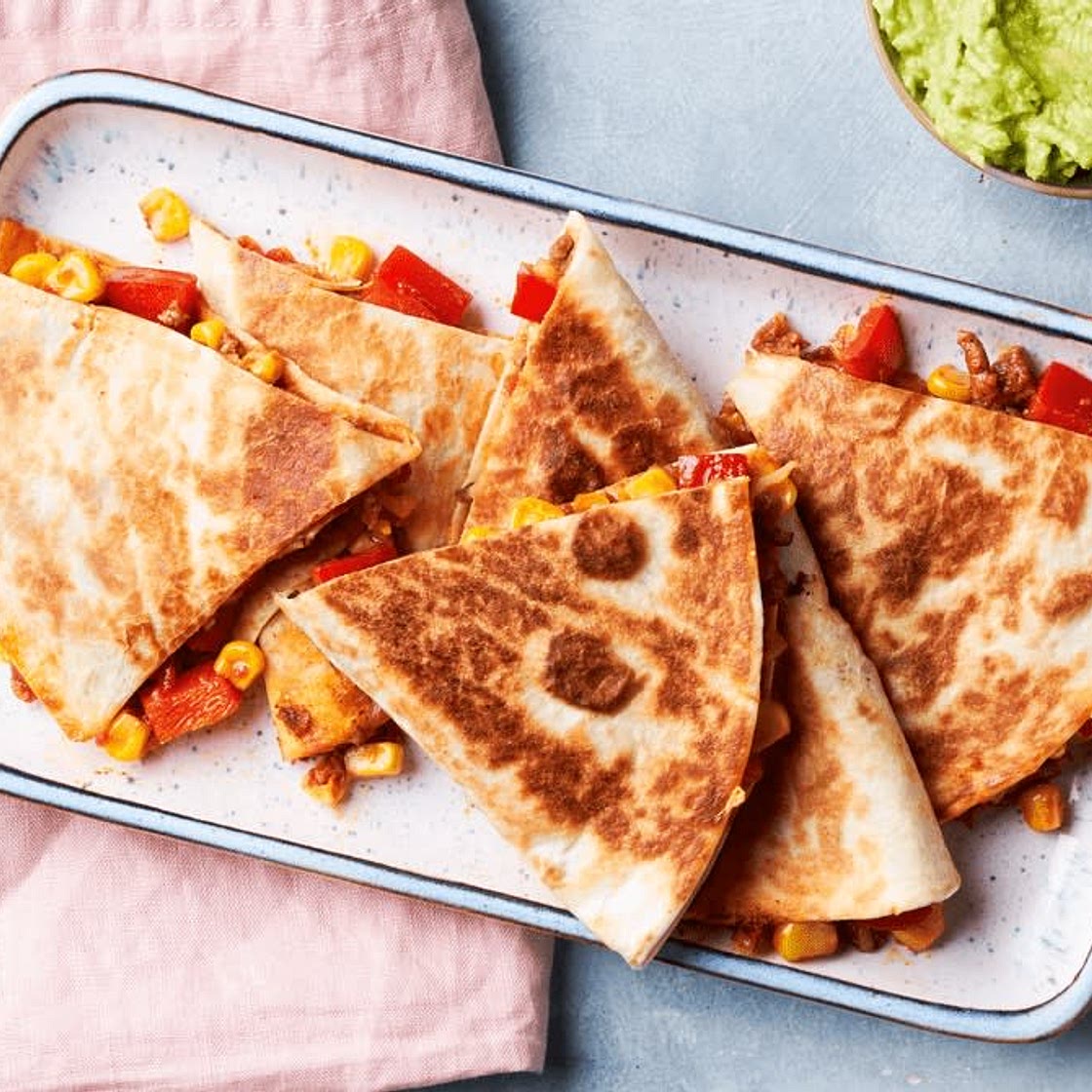 Quesadillas met gehakt 