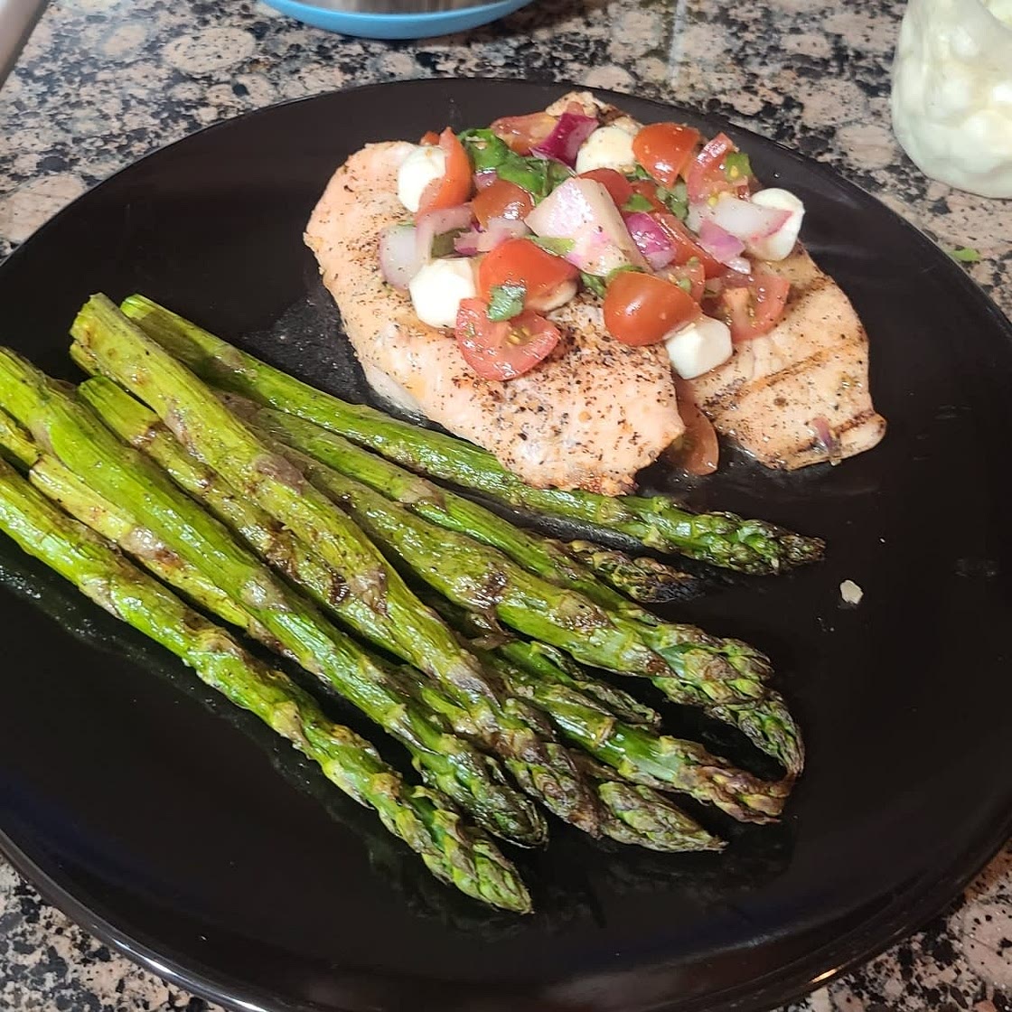 Grilled Bruschetta Chicken