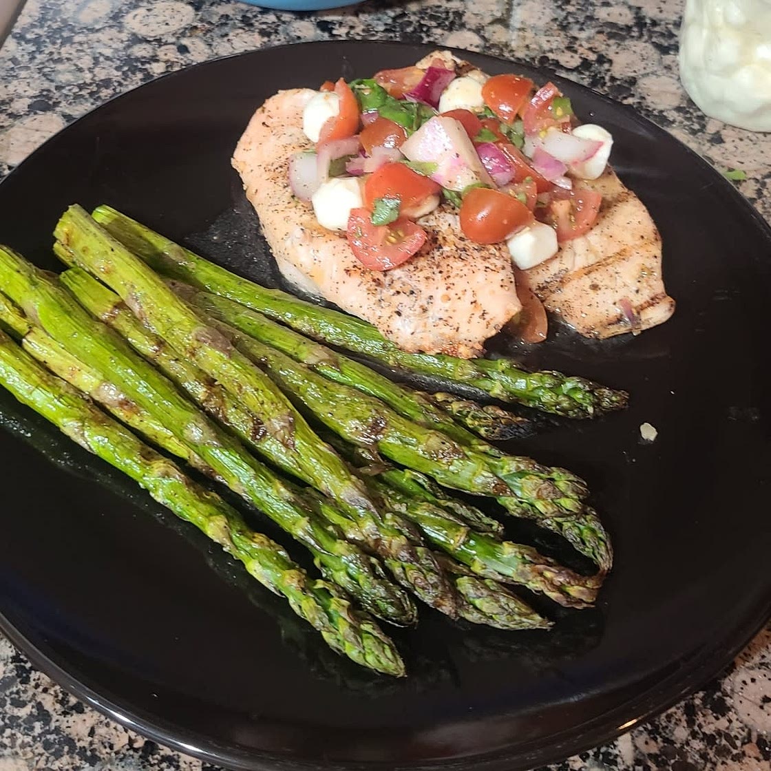 Grill Pan Asparagus