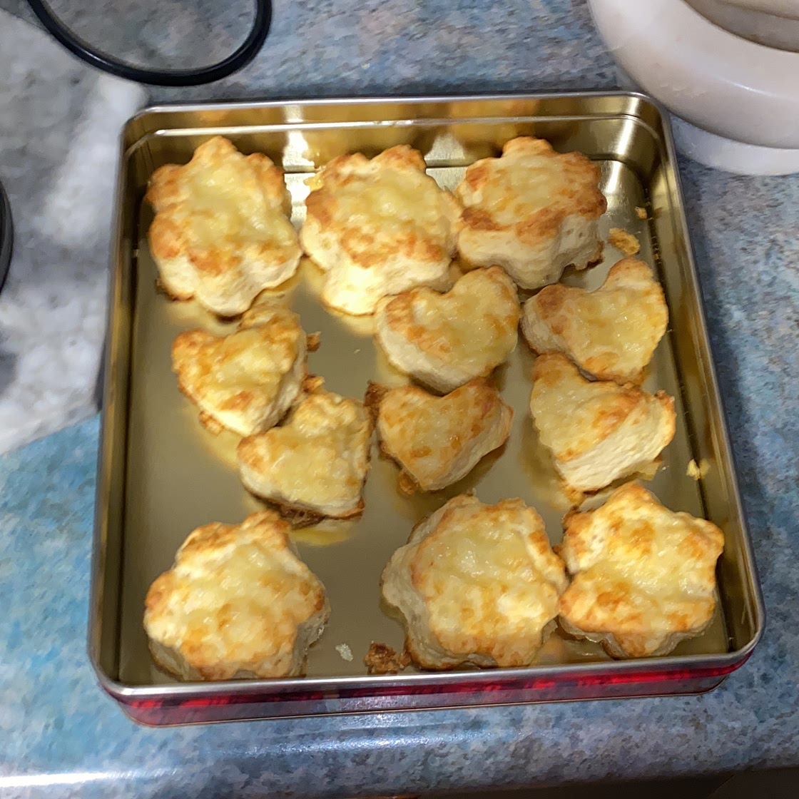 Classic cheese scones