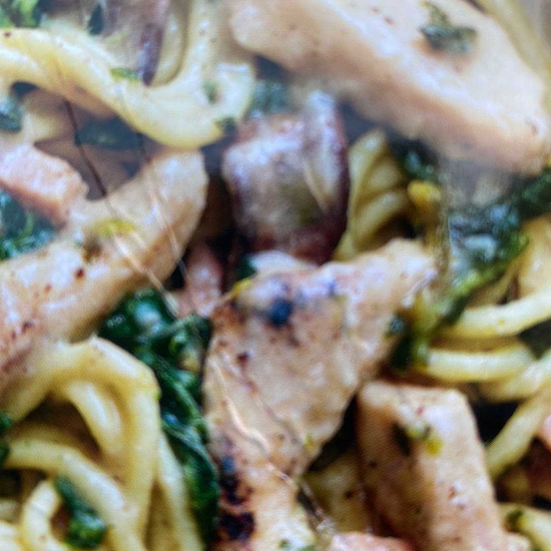 Chicken carbonara sw
