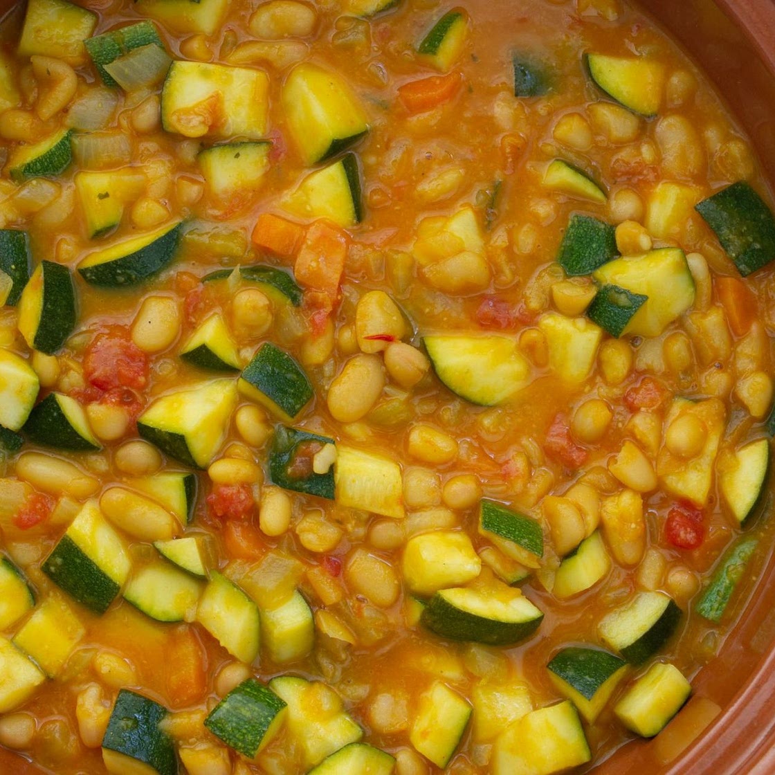 Haricot bean tagine
