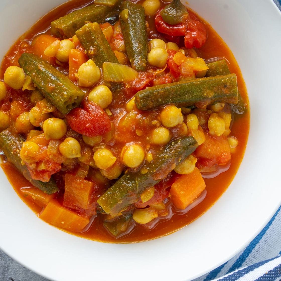 Chickpea in spicy Moroccan sauce