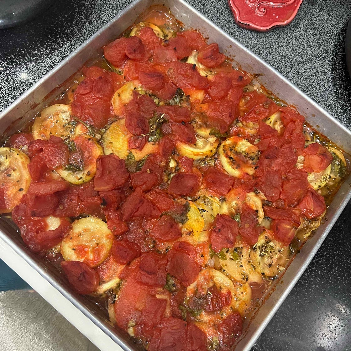 Briam: Traditional Greek Roasted Vegetables