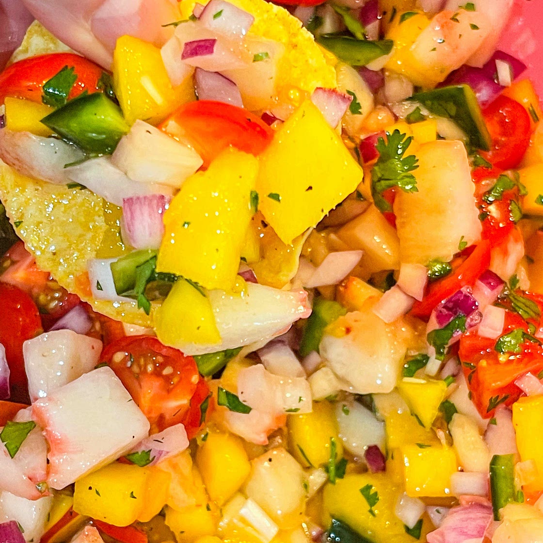 Peach salsa 