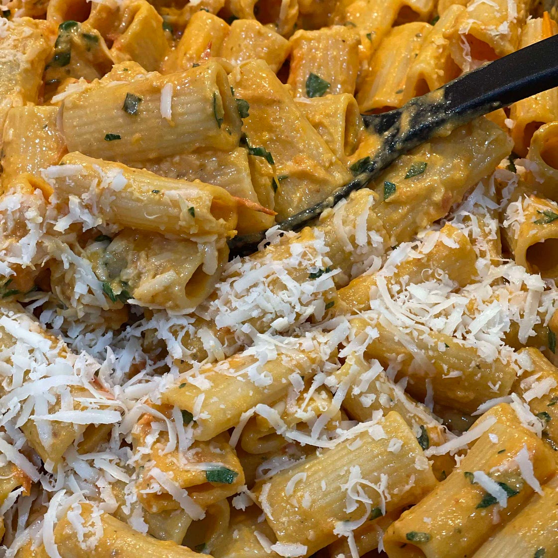 Boursin cheese pasta 