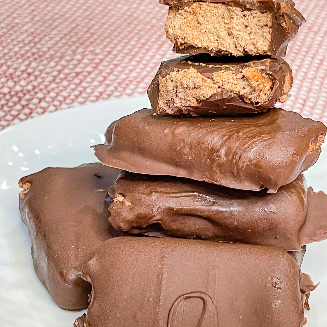 Homemade 3 musketeers bars 