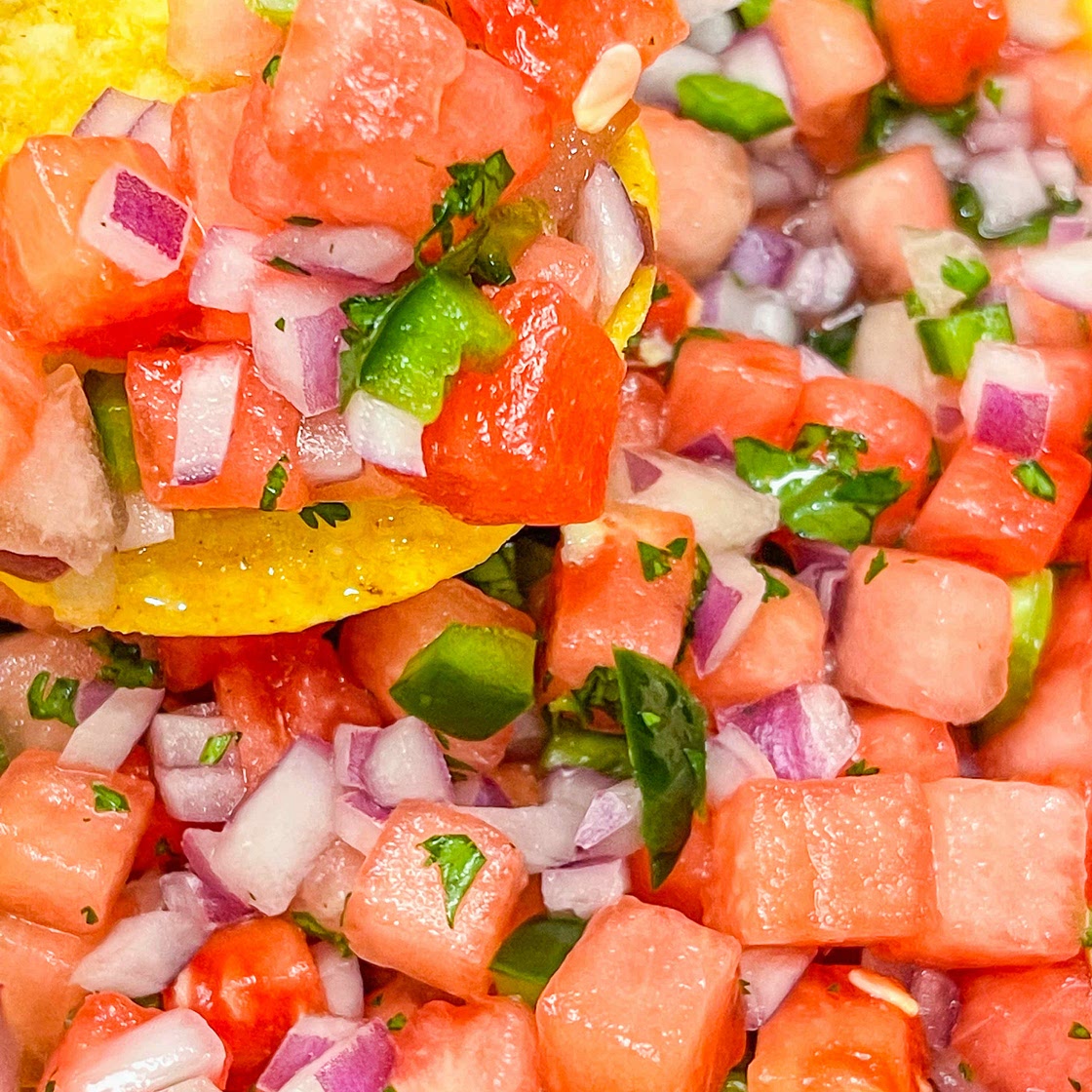 Watermelon salsa 