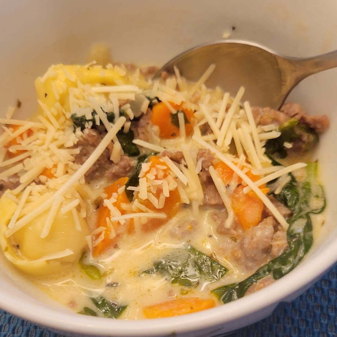 Sausage Tortellini Soup