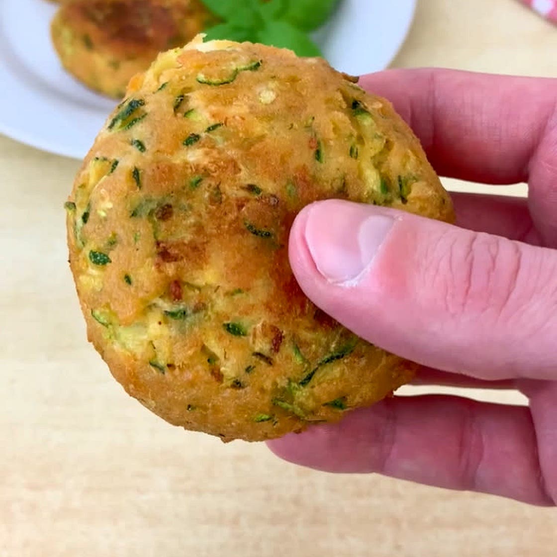 ZUCCHINI RICOTTA BALLS