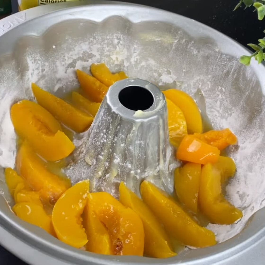 Southern Peach Cobbler Pound Cake