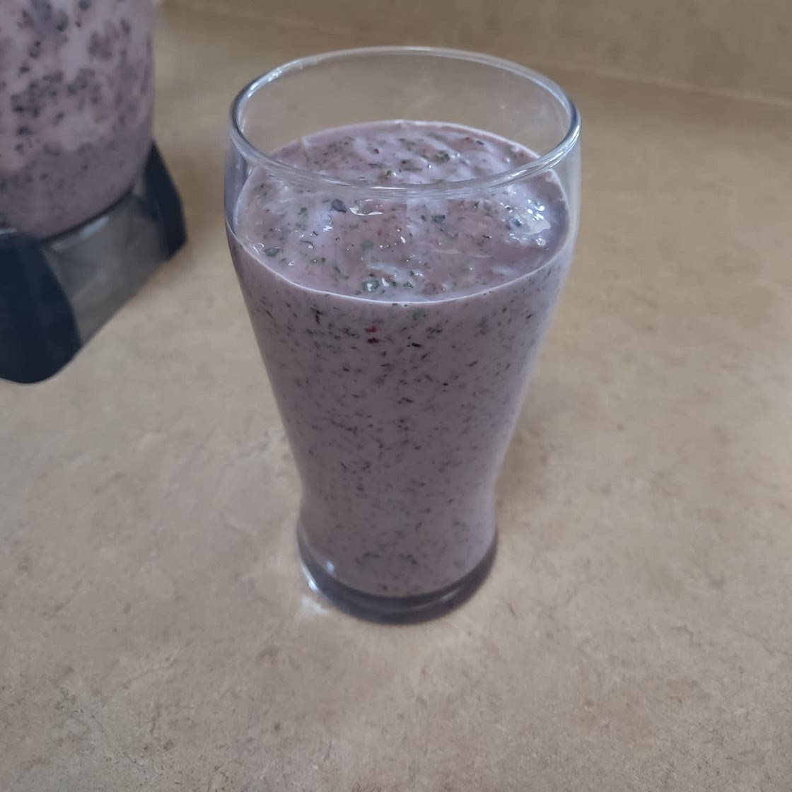 Blueberry Protein Mood Boosting Smoothie E