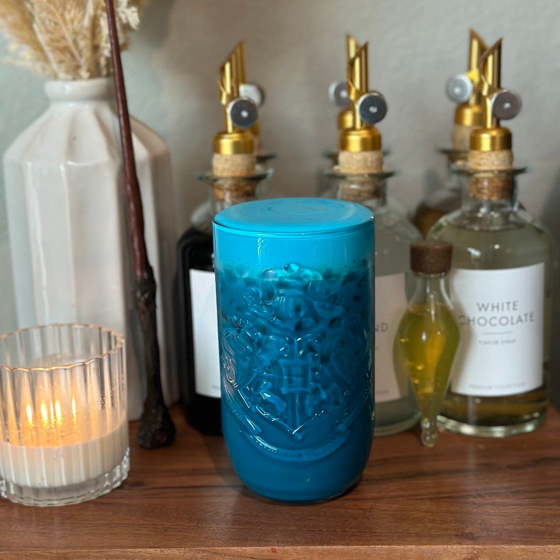 Ravenclaw White Chocolate Blueberry Latte