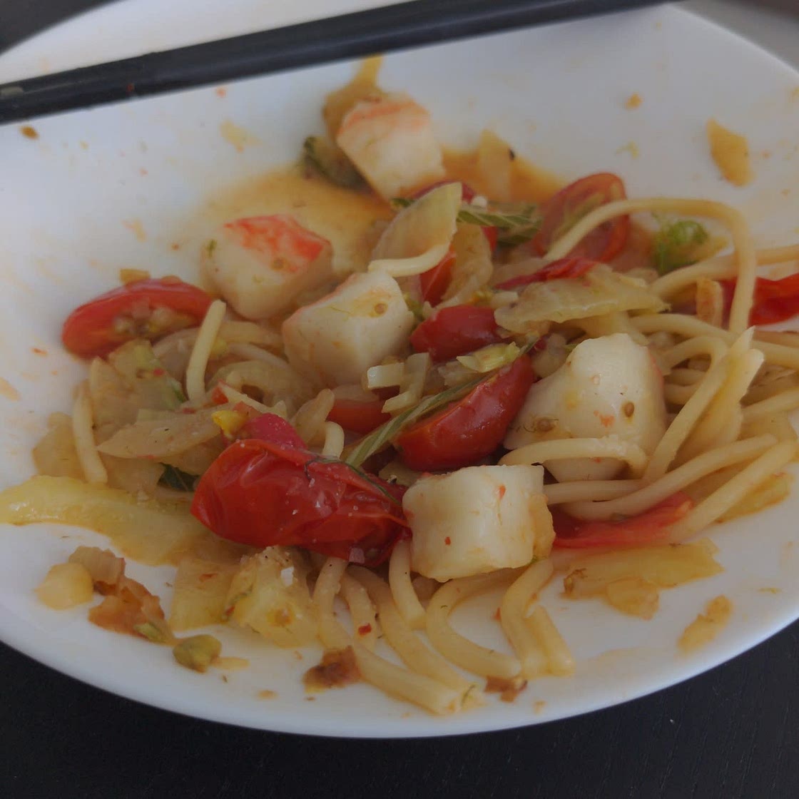 Crab & Fennel Spaghetti